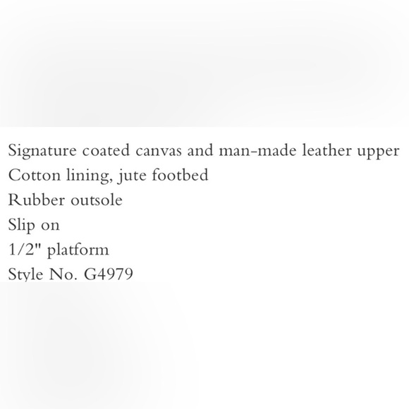 Coach Carson espadrille - Picture 7 of 8